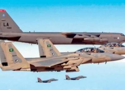 پرواز مشترک جنگنده های سعودی با بمب افکن بی، 52 آمریکا